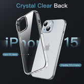 Iphone 15 clear hard case